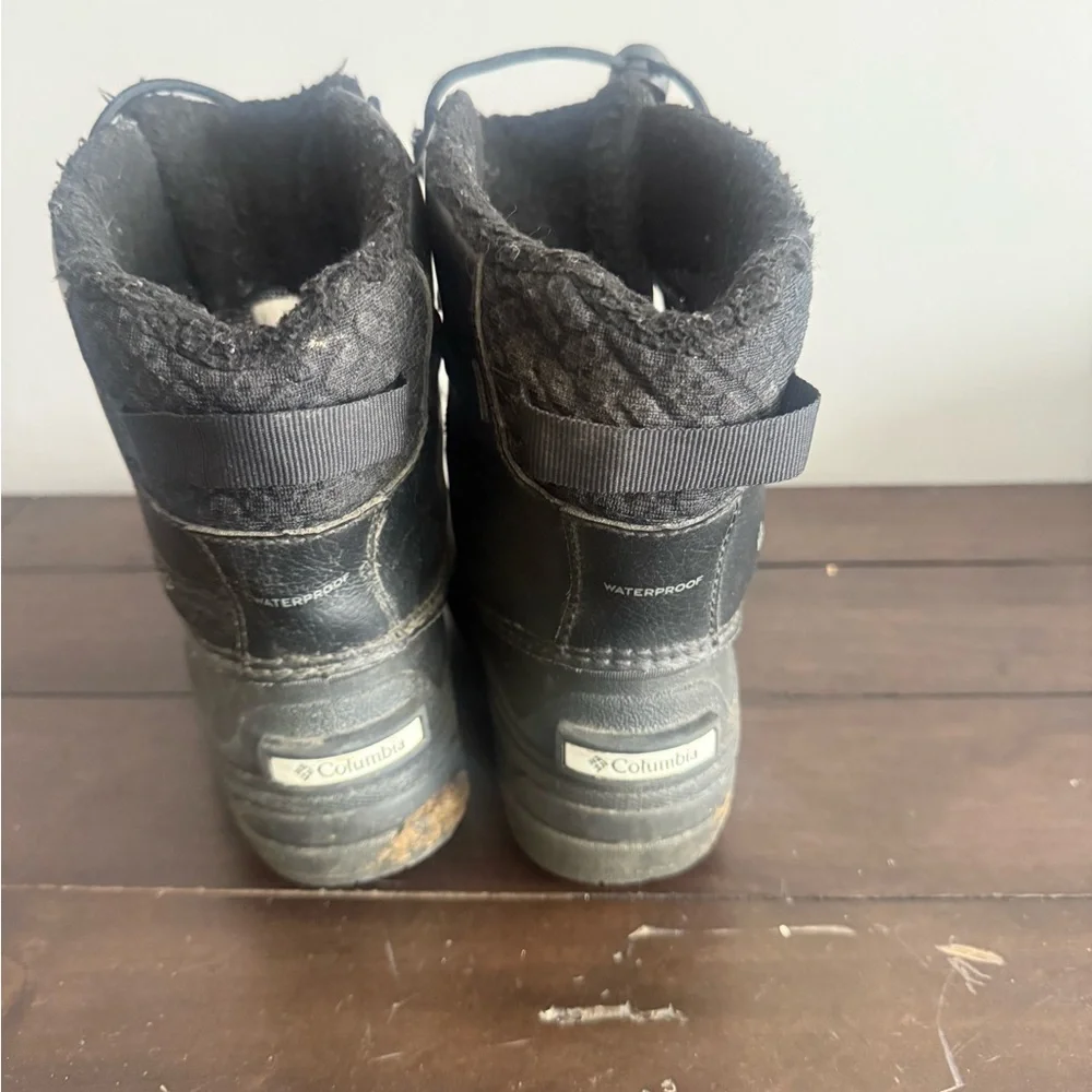 Columbia Kids Waterproof 400g Insulated Snow Boots Black Duck Boots